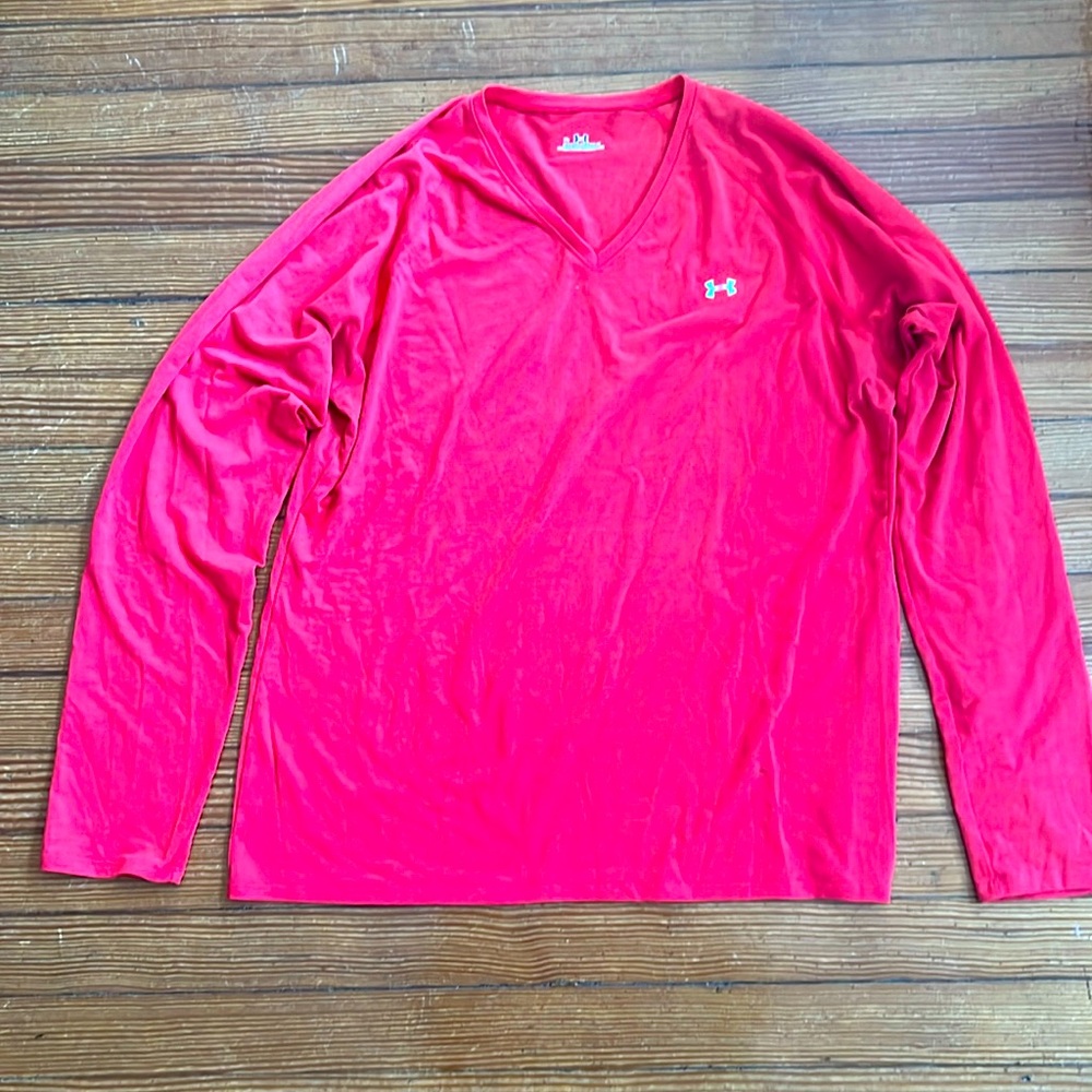 Under Armour women’s long sleeve v neck